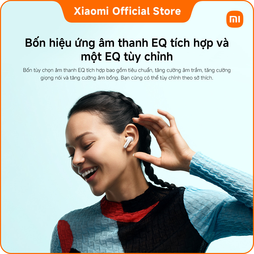 Tai nghe Bluetooth Redmi Buds 6 | Thiết kế âm học với trình điều khiển kép cho âm thanh phong phú | BigBuy360 - bigbuy360.vn