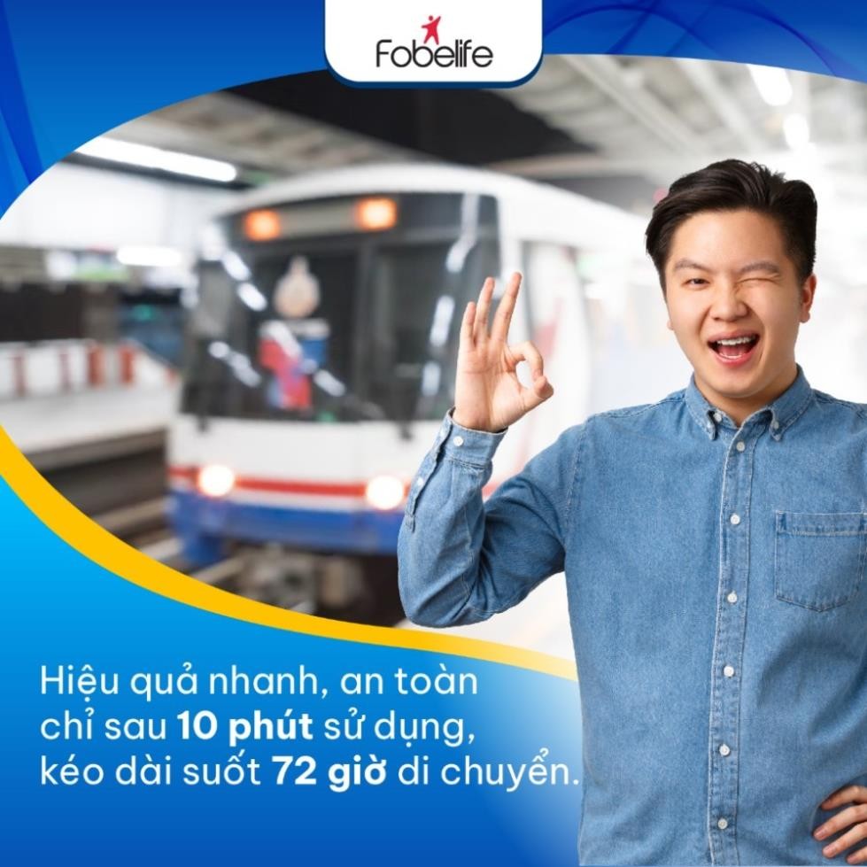 Miếng Dán Chống Say Xe Motion Sickness Patch Hộp 10 Miếng – Giảm Buồn Nôn, Chóng Mặt, An Toàn