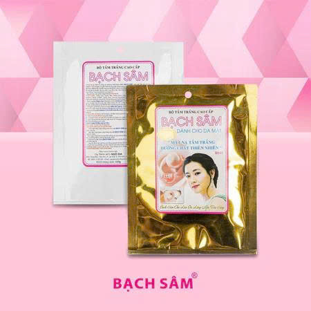 Kem tắm trắng Bạch Sâm BS11 dành cho da mặt 125g (Vàng Trắng)