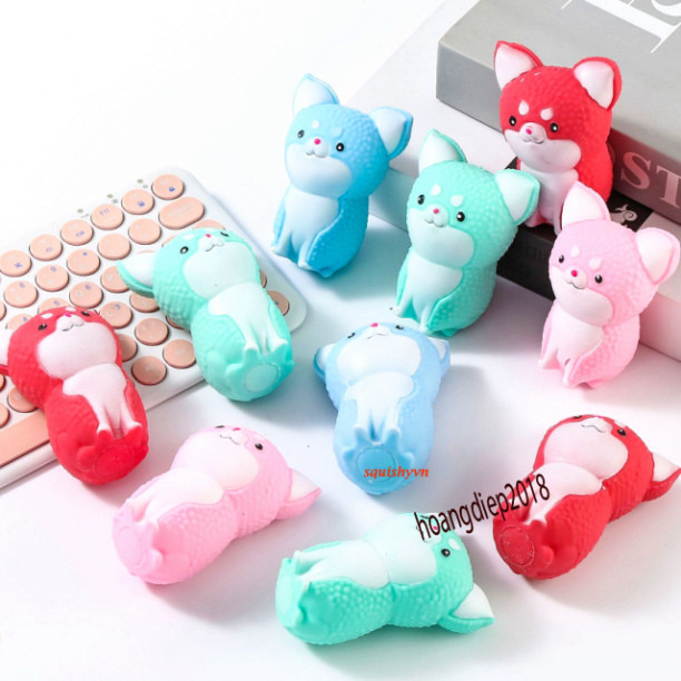Squishy MÈO HỒNG nằm trong cốc squishy cốc thỏ hồng dễ thương ngộ nghĩnh