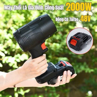  Máy thổi phản lực GGG GẮN PIN 21V. Quạt thổi lá máy thổi bụi chân pin vuông phổ thông. ht sop 