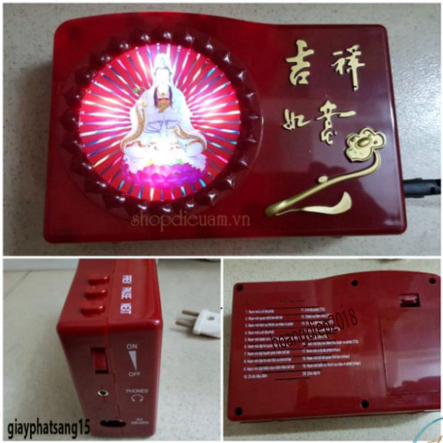 Máy Tụng Kinh tụng kinh Niệm Phật 3 Bài / 8 Bài / 20 Bài Khách Chọn Mẫu - Máy Tụng Kinh Địa Tạng, Ch