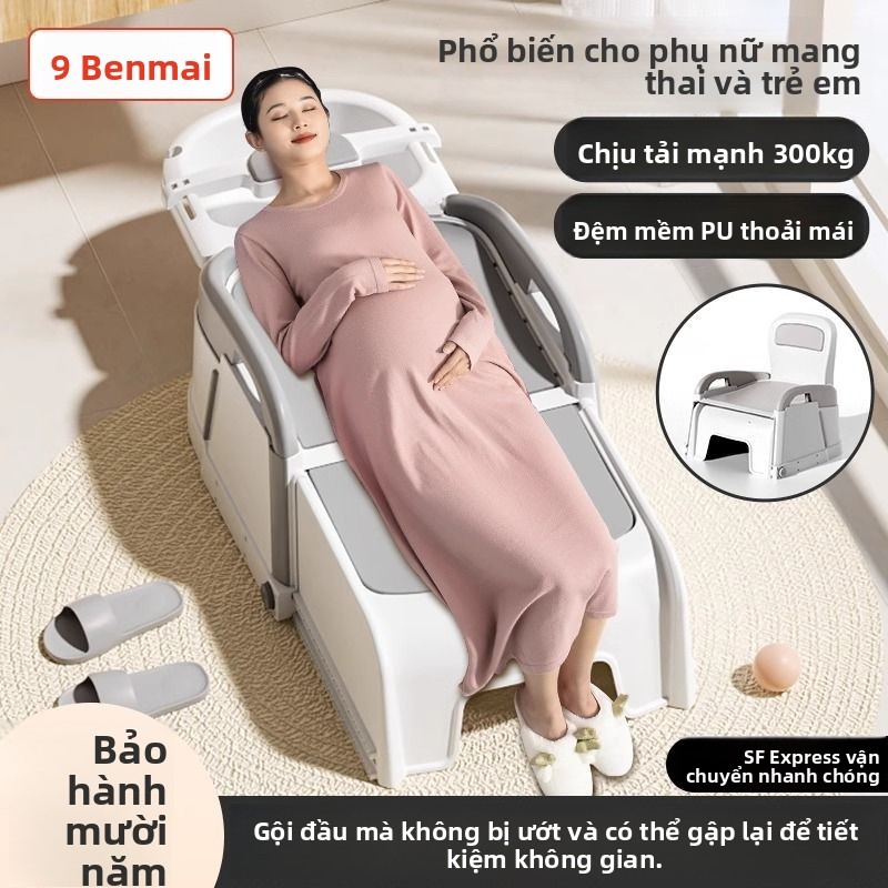 Ghế gội đầu cho phụ nữ mang thai, ghế gội đầu, giường gội đầu, đồ dùng gia đình, ghế gội đầu cho ngư