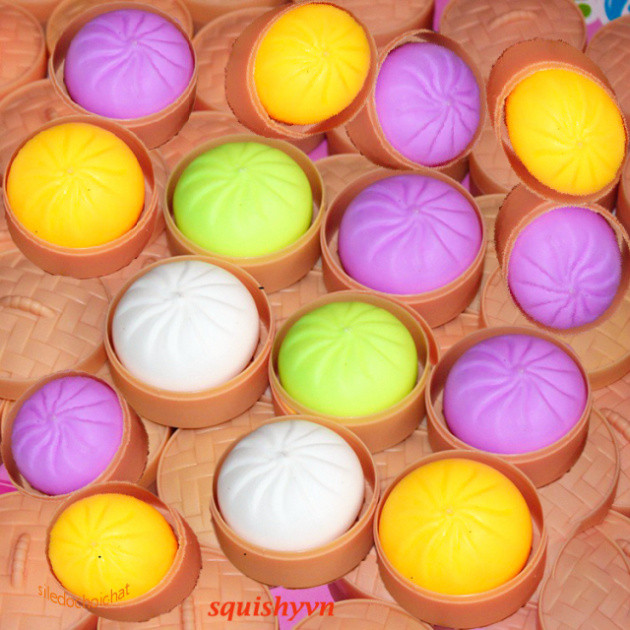 ⚡Màn Thầu  ⚡ Bánh Bao Bóp Giảm Stress, Đồ Chơi Bóp Tay Xả Stress, Bánh Bao Bóp Giảm Căng Thẳng.