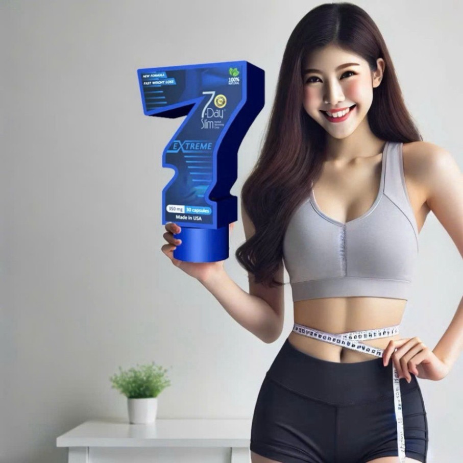 7 Day Slim -Viên Uống Giảm Cân Nhập Khẩu Mỹ (30 Viên Chính Hãng) - Giấy Cam Kết