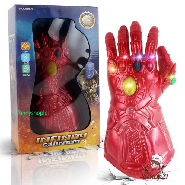 Găng tay Thanos đeo được có đèn- nhạc Infinity Gauntlet