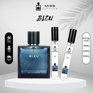 Nước Hoa Nam Bleu Miss Parfume (Chiết 10ml / 20ml / 30ml) -  Gợi cảm, Sang Trọng, Tinh tế