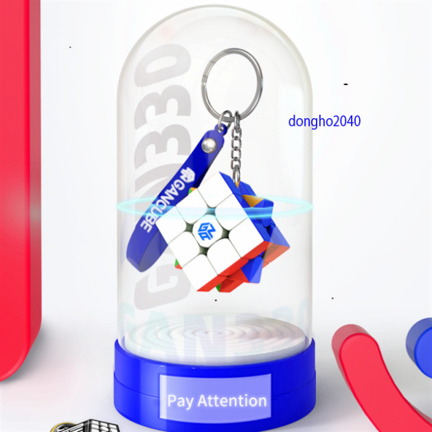 Móc Khóa Khối Rubik 3x3 X 3 3x3 X 3 Gan 330 xoay mượt