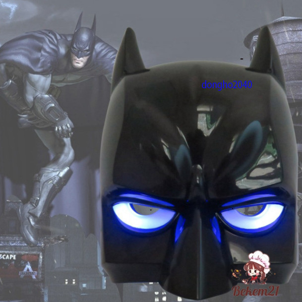 PHÁT SÁNG LED mặt nạ người dơi batman hoá trang cosplay chơi trung thu HALOWEEN/ mặt nạ Batman