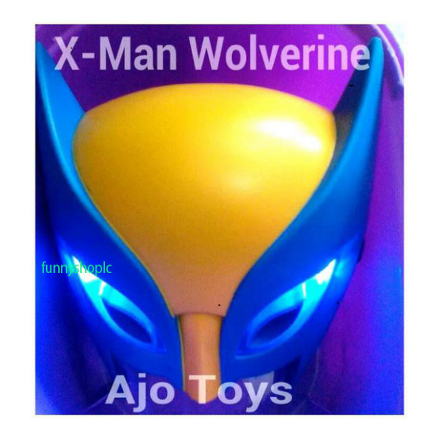 Mặt Nạ Người Sói Wolverine Phát Sáng Trong Avengers X-Man biệt đội siêu anh hùng Iron man, Spider ma