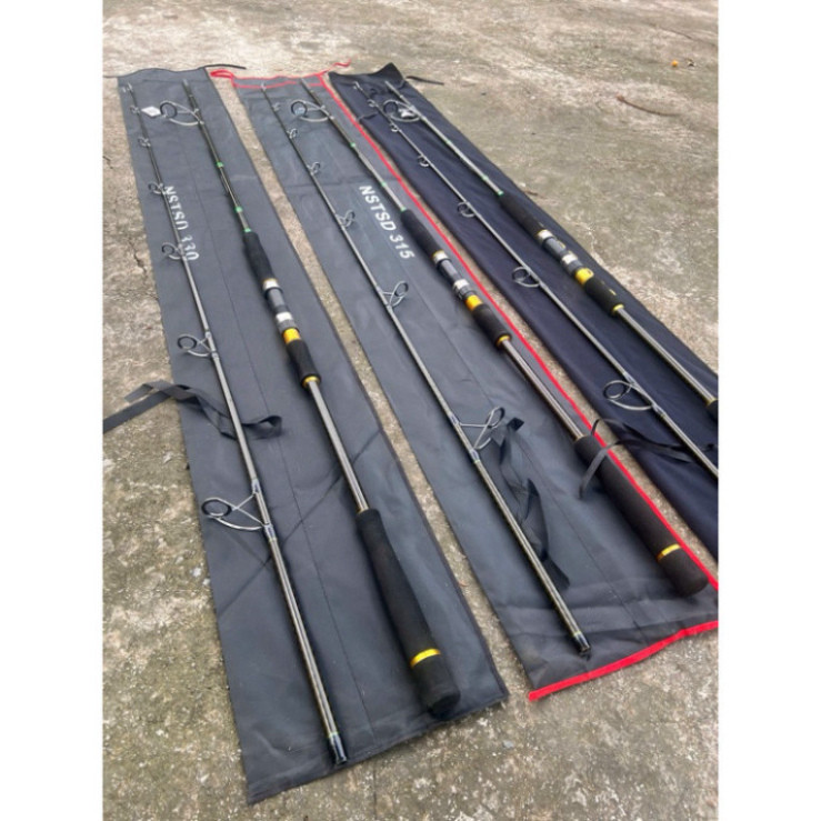 Cần 2 khúc  RYOBI OSAKA - JAPAN - Cần trâu Bò Chuyên Kéo Cá Lớn, phôi Carbon xoắn X toàn  thân ngọn 