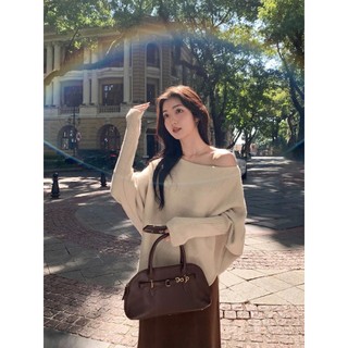 [Sẵn] Áo Len Trễ Vai 1 Bên Nữ, Lệch Vai, Áo Len Nữ Hàn Quốc Đi Đà Lạt Tiểu Thư Sang Chảnh Có Bigsize Thu Đông Nữ AL295