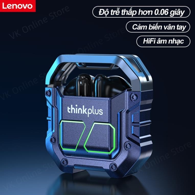 Tai Nghe Gaming Bluetooth 5.3 Lenovo XT81 Không Dây Có Micro 9D Chuyên Dụng Chơi Game