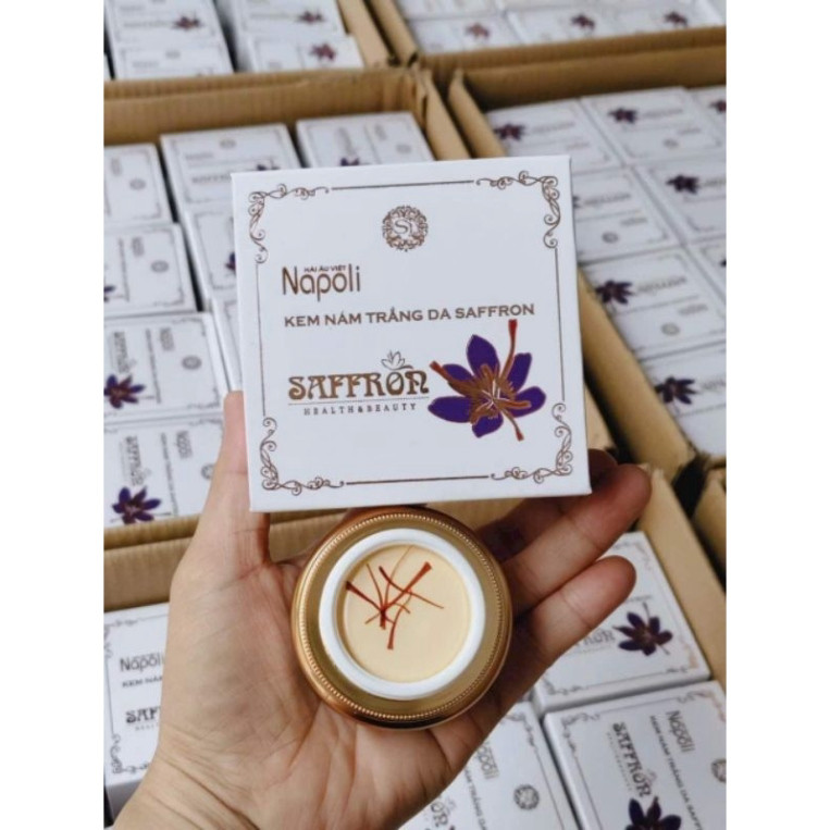 (chính hãng) kem face nám trắng da saffron mẫu 20g hàng cty 100%