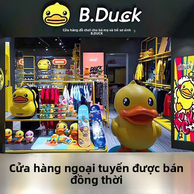 B.Duck Xe Scooter Trẻ Em Little Yellow Duck Cửa Hàng Chuyên Dụng Cho Bé Trai Bé Gái Ván Trượt Chuyên