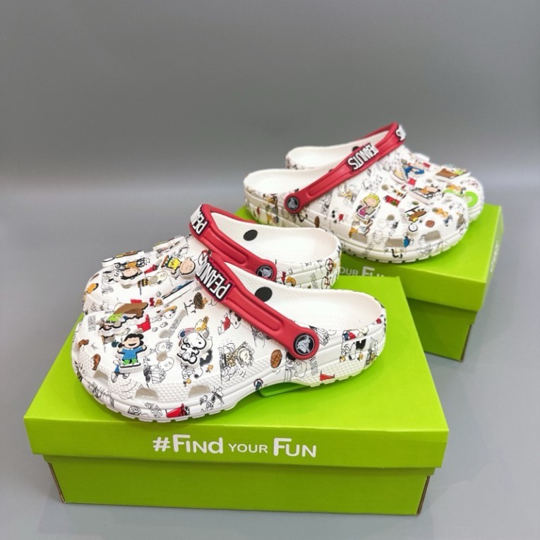 JDK Store_Dép Sục Classic Clog Peanuts Snoopy