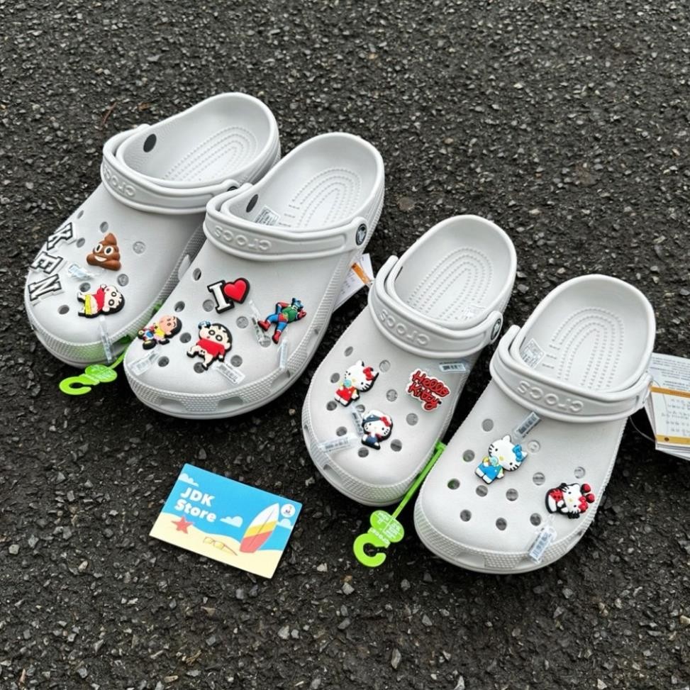 JDK Store_Dép Sục Màu Xám Nhạt 'Atmosphere'