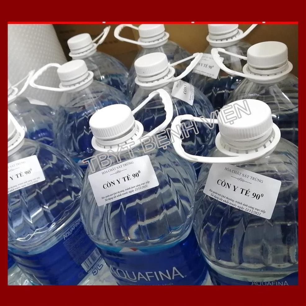 Cồn Dùng trong Y Tế 70 Độ và 90 Độ Can 5 Lít, hàng công ty, chất lượng (ethanol)