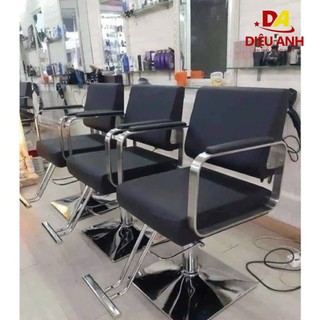 Ghế Cắt Tóc Nữ Phù Hợp Mọi Salon Chuyên Nghiệp, Chất Liệu Mâm Sắt Vuông Chắc Chắn, Độ Bền Cao