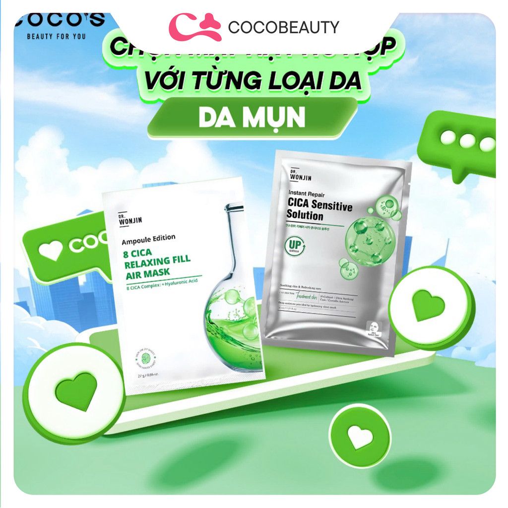 Mặt Nạ Wonjin Cấp Ẩm, Làm Dịu, Cung Cấp Collagen 27g/ 30g | BigBuy360 - bigbuy360.vn