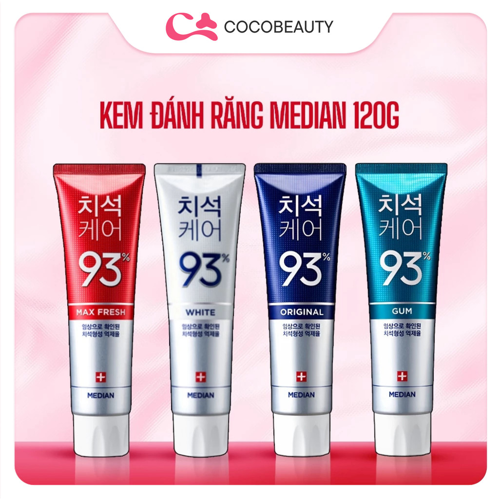 Kem đánh răng Median 93% 120g