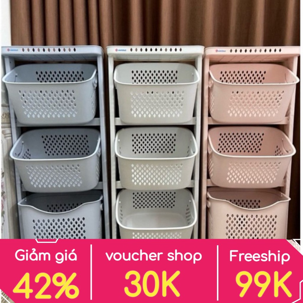 [bán chạy] Kệ đựng đồ 3 tầng có bánh xe, kệ đựng đồ phòng ngủ.kệ đựng đồ gia đình.