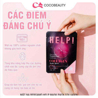 Mặt Nạ Bergamo Help Mask Pack 35g