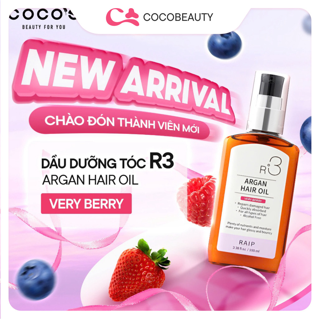 Tinh dầu dưỡng tóc Raip Argan Hair Oil R3 100ml | BigBuy360 - bigbuy360.vn