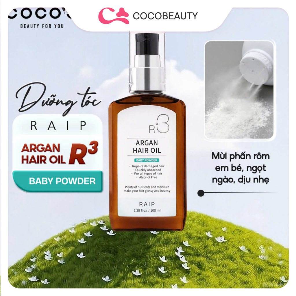 Tinh dầu dưỡng tóc Raip Argan Hair Oil R3 100ml | BigBuy360 - bigbuy360.vn