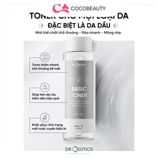 Nước Cân Bằng Da DrCeutics Basic Toner Nước cân bằng Làm Dịu Da 200ml