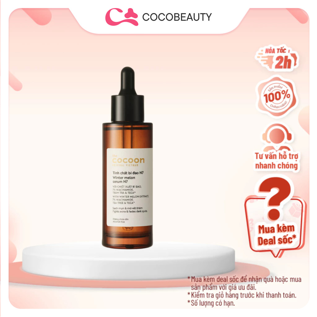 Tinh chất bí đao Cocoon serum N7 70ml