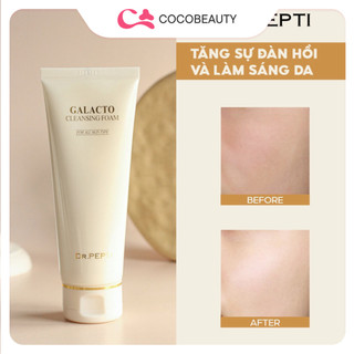 Sữa Rửa Mặt Tạo Bọt Dr.Pepti Galacto Cleansing Foam 110ml