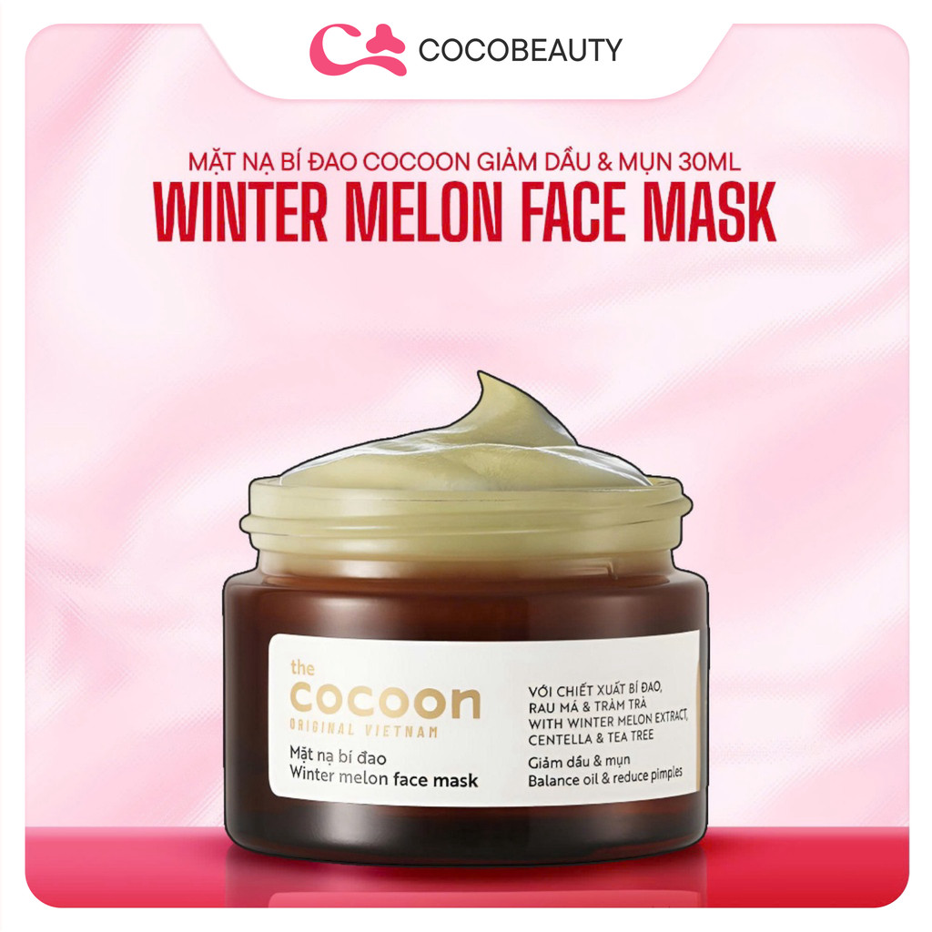 Mặt Nạ Bí Đao Cocoon 30ml