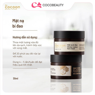 Mặt Nạ Bí Đao Cocoon 30ml