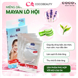Miếng Lột Mụn Mayan Hộp 4 Miếng