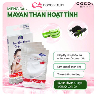 Miếng Lột Mụn Mayan Hộp 4 Miếng