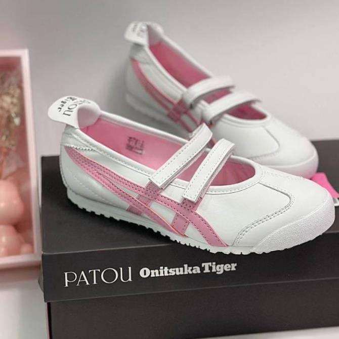 Giày Onitsuka Tiger x PATOU Mexico 66 Ballerina ‘White Cotton Candy’ 1183C379-101