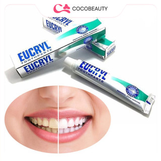 Kem Đánh Răng Tẩy Trắng Eucryl Toothpaste 62g