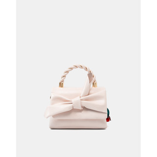 Túi Xách Nữ Thời Trang JUNO Cỡ Nhỏ Top Handle Thắt Nơ Cách Điệu TXN941