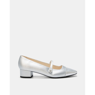 Giày Cao Gót Nữ 5cm Thời Trang JUNO Giày Cao Gót Cao Gót Bít Mũi Phối Cap CG05156