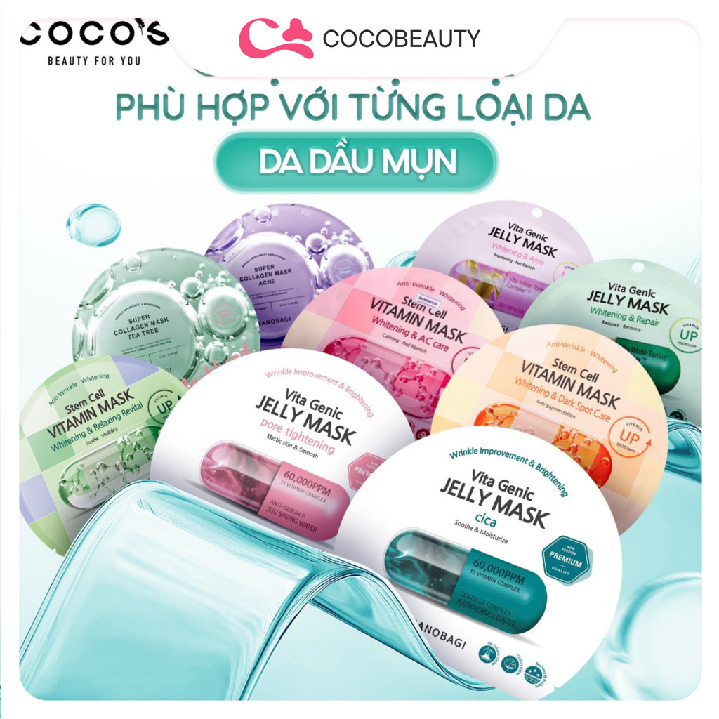 Mặt Nạ Dưỡng Da Banobagi Vita Genic Jelly Mask 30ml | BigBuy360 - bigbuy360.vn