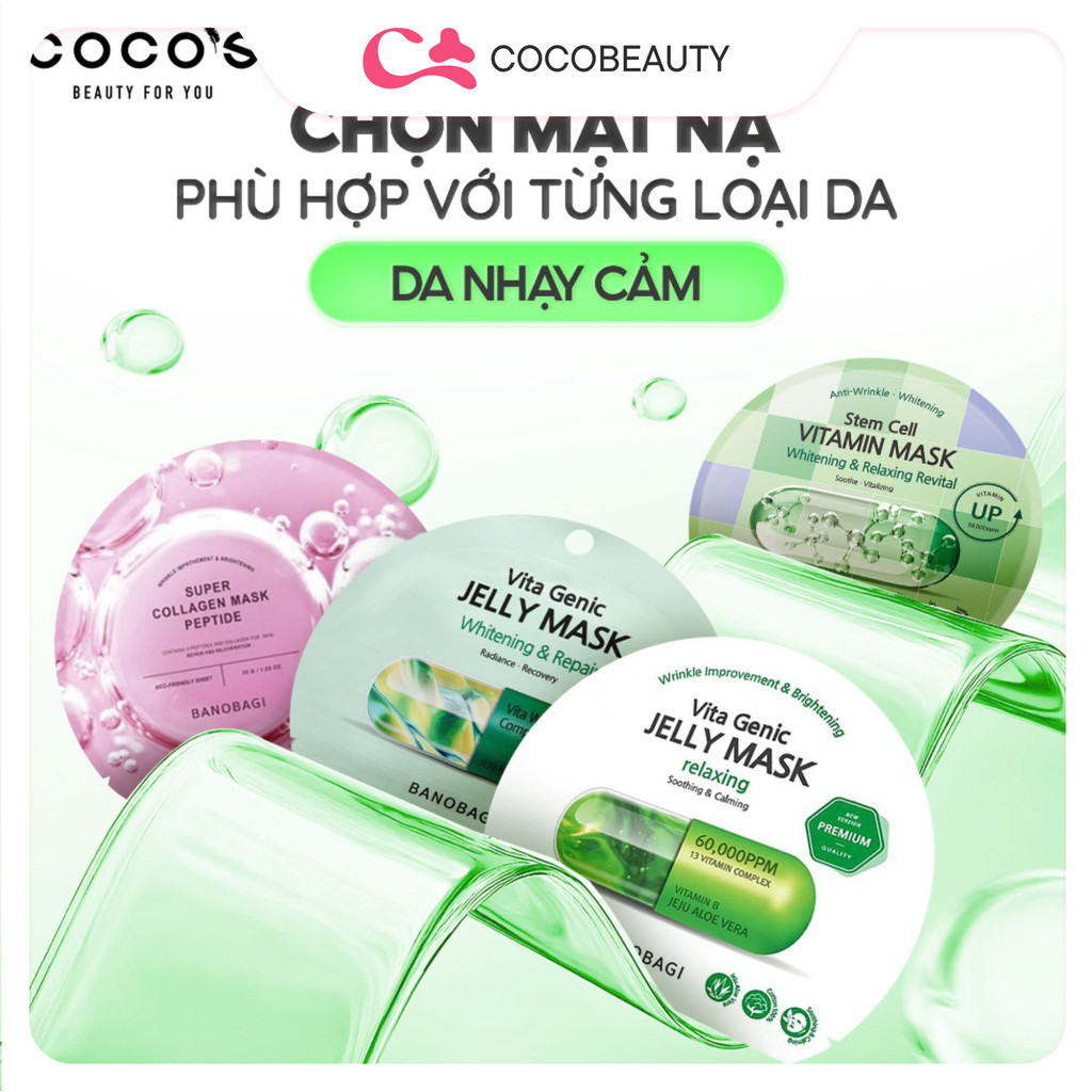 Mặt Nạ Bổ Sung Vitamin thần thánh Victa Genic BANOBAGI 30ml | BigBuy360 - bigbuy360.vn