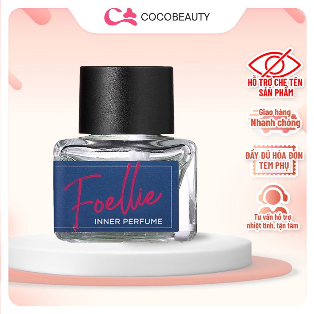 Nước Hoa Vùng Kín Hương Biển Thơm Mát Foellie Eau De Innerb Perfume 5ml - Eau De Vogue [XANH DƯƠNG]