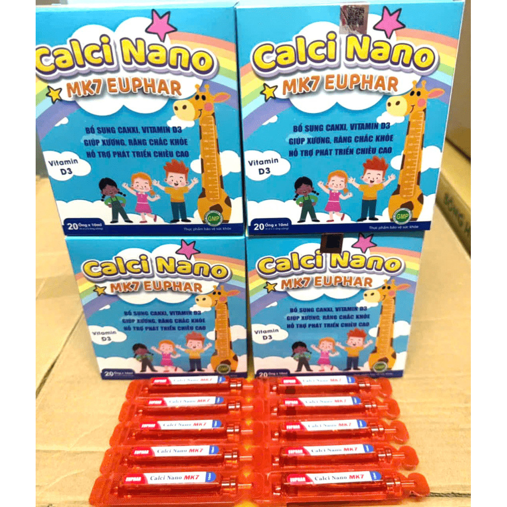 calci nano mk7 euphar sữa non phát triển chiều cao, kích thích ăn ngon, cho xương chắc khoẻ chống cò