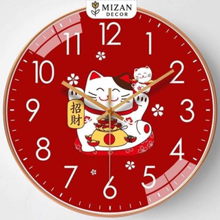  Đồng hồ tráng gương treo tường trang trí Tranh đồng hồ mika tráng gương decor phòng Mizan 