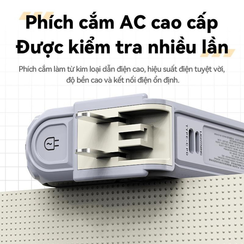Sạc Dự Phòng,Củ Sạc Nhanh Chính Hãng , Hỗ Trợ Sạc Không Dây,Củ Sạc có chứng nhận CCC, Tháng PD22.5W SP01 | BigBuy360 - bigbuy360.vn