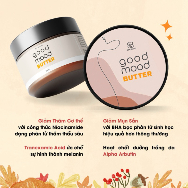 A  Kem Giảm Thâm Nách, Mông, Bikini Good Mood Butter A