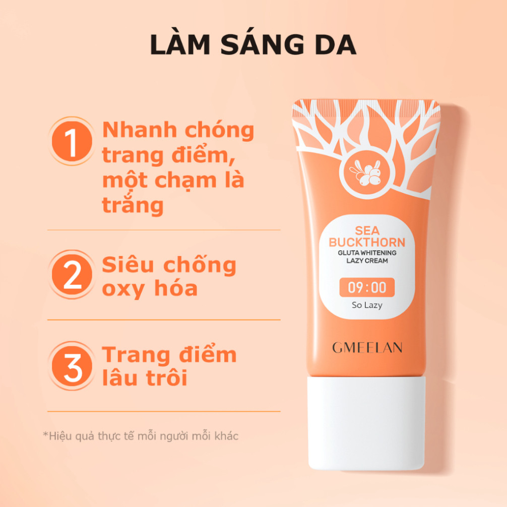 A  GMEELAN KEM LƯỜI BIỂN GLUTA TRẮNG DA 30g GLUTA WHITENING LAZY CREAM A