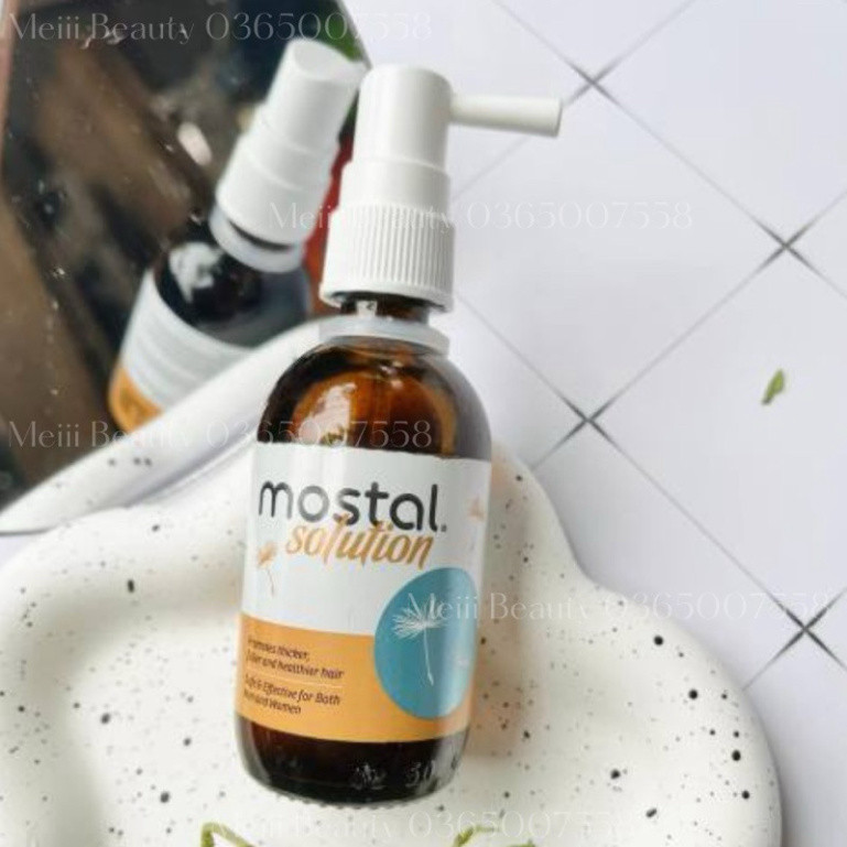 A  (Mẫu dùng thử) Serum Kích Mọc Tóc Mostal Solution 50ml A