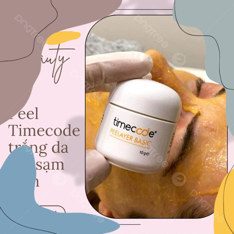 A  (Mẫu dùng thử) Kem peel TIMECODE Tây Ban Nha tái tạo làm sáng da chống lão hoá full 30g A